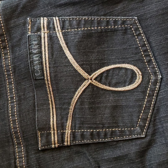 Calvin Klein Black Jeans Size 30/10 - Picture 4 of 8